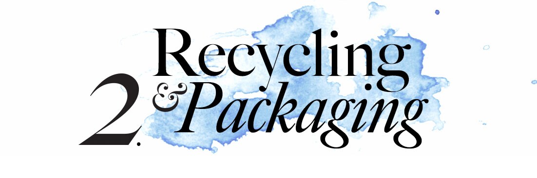 2. Recycling & Packaging
